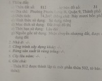 Cần bán lô đất hẻm đường 339, phường Phước Long B, quận 9. DT 74,2m2 giá 3,4 tỷ