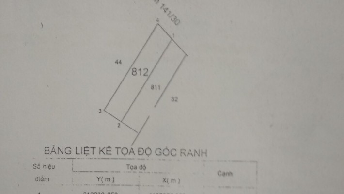 Cần bán lô đất hẻm đường 339, phường Phước Long B, quận 9. DT 74,2m2 giá 3,4 tỷ