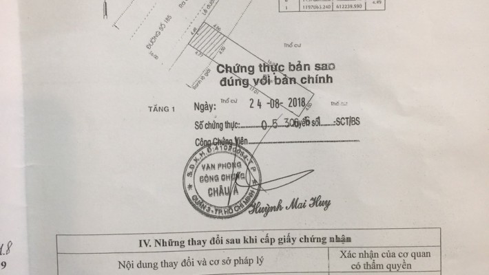 Chính chủ cần bán gấp nhà MT Đường 185 Phước Long B, Quận 9