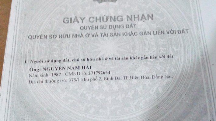 Bán nhà 52/1Ađường 61, phường Phước Long B, quận 9. DT 60m2 giá 3,35 tỷ 