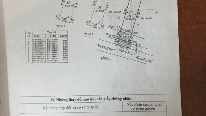 Bán nhà 1T3L đường Lã Xuân Oai, phường Phước Long B, quận 9. DT 226m2 giá 5,7 tỷ