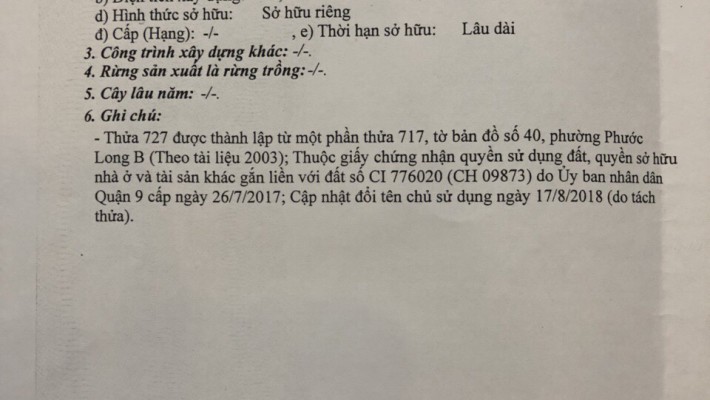 Bán đất đường 297, phường Phước Long B, quận 9.  DT 58,5m2