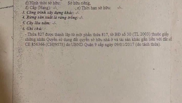 Lô duy nhất Mặt Tiền đường 22, Phường Phước Long B, Quận 9.