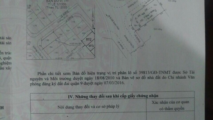 Bán nhà đường Út Trà Ôn, phường Phước Long B, quận 9. DT 231,5m2 giá 16,8 tỷ