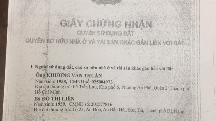 Chính chủ cần bán gấp lô đất Hẻm 61 Đường 185, Phường Phước Long B, Quận 9