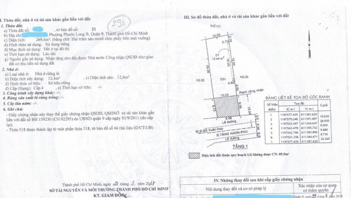 Mặt Tiền Tăng Nhơn Phú, Phước Long B, Quận 9.