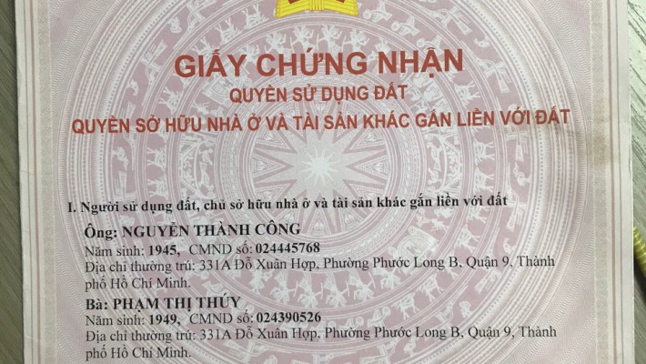 Anh trai lên quận 1 ở cần bán căn nhà hẻm 24 Đường 297 Phước Long b, Quận 9