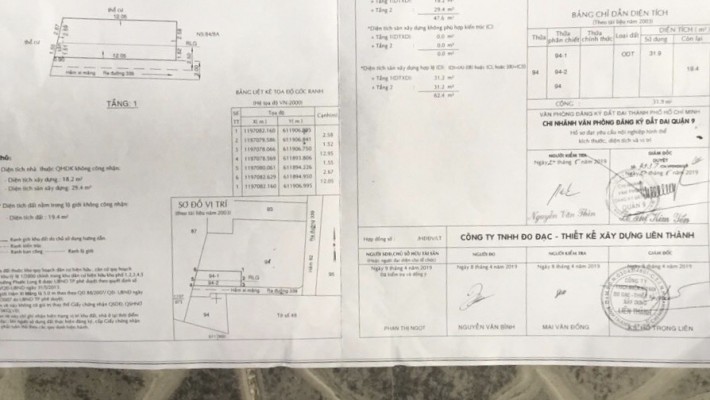 Chính chủ Bán Nhà 1 trệt 1 Lầu hẻm 84 Đường 339, Phước Long B, Quận 9