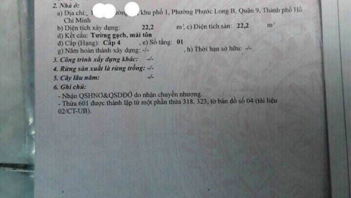 Chính chủ Cần tiền bán dãy trọ mặt tiền đường Trần Thị Diệu (Đường 61 cũ) Gần Đỗ Xuân Hợp Phường Phư