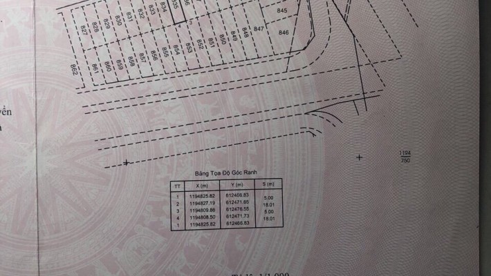 Chính chủ cân bán gấp lô A30 mặt tiền đuờng 655-dự án Hoàng Anh Minh Tuấn- Đỗ Xuân Hợp, phường Phước