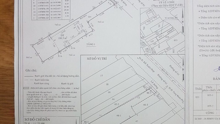 Bán đất MT đường 61, phường Phước Long B, quận 9. DT 334,8m2 giá 18 tỷ